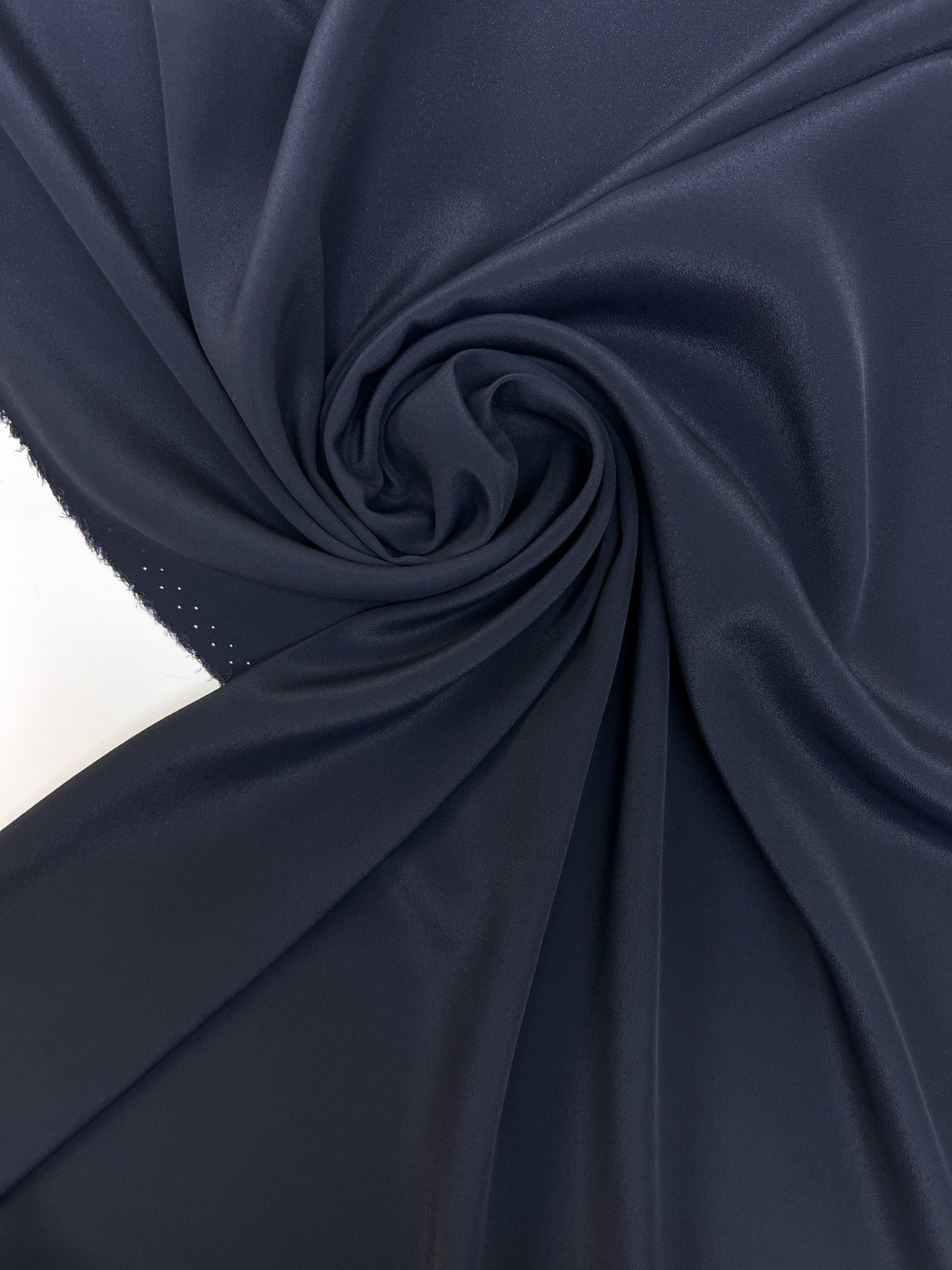 Silk Crepe Fabric Blue Shade