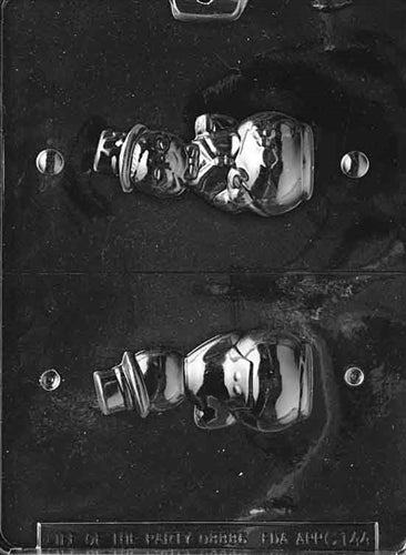 3D মিডিয়াম স্নোম্যান চকোলেট ছাঁচ