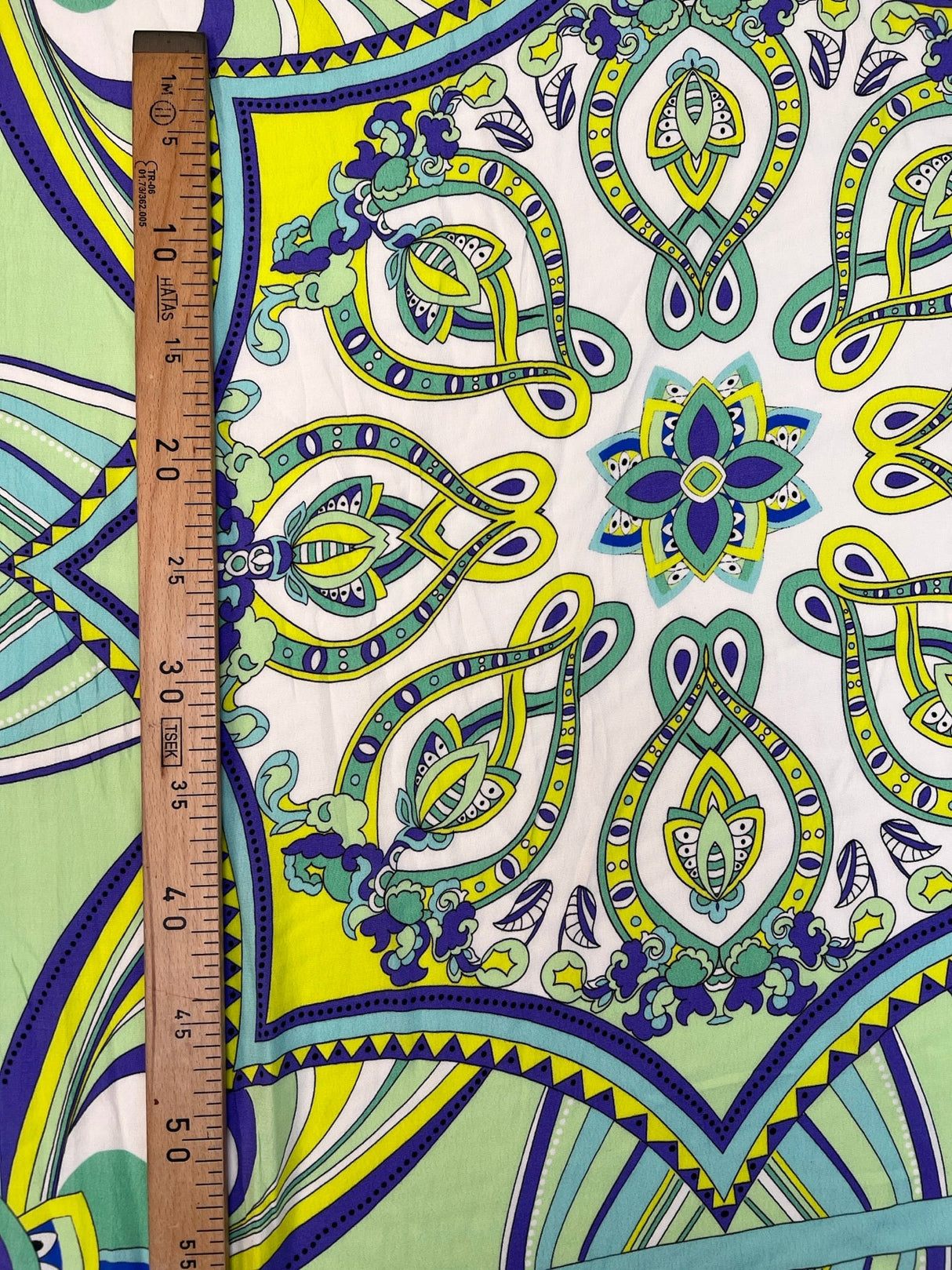 Printed Viscose Staple Fabric