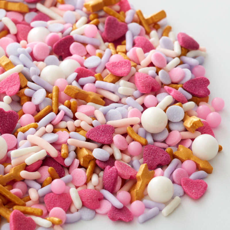 Wilton Hearts and Arrows Valentine's Day Sprinkle Mix, 3.88 oz.