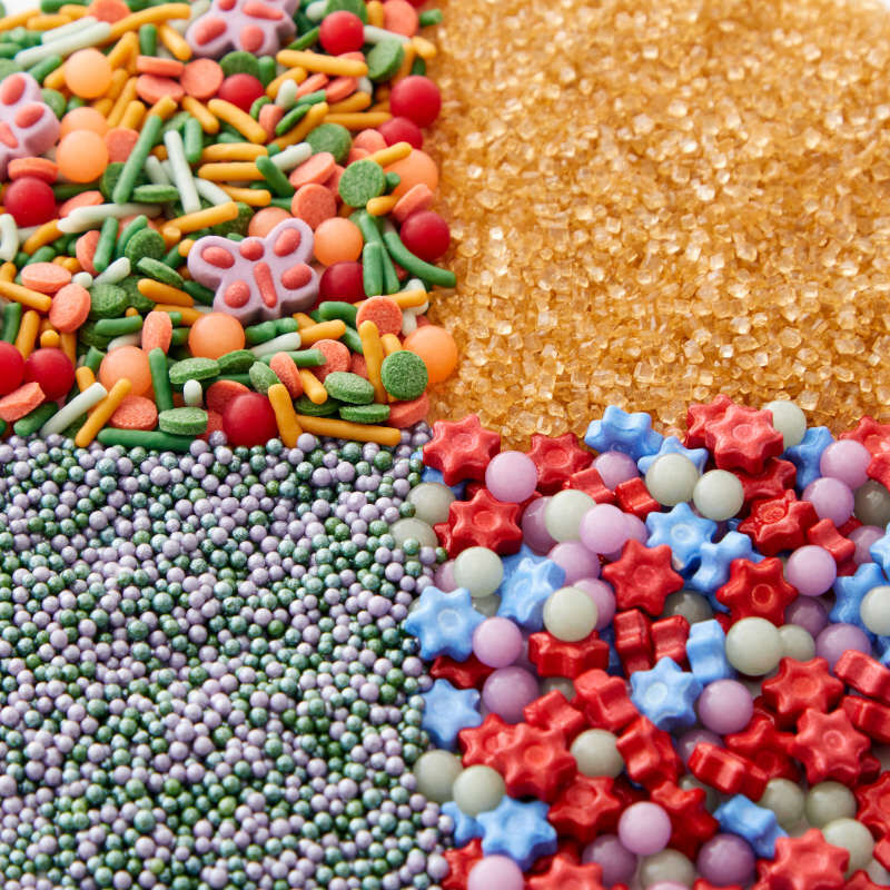 Wilton Butterfly and Flower Spring Sprinkles Set, 6.73 oz. (4-Piece Set)