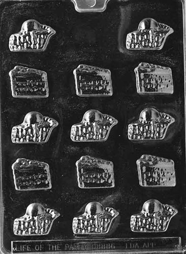 Small Pie and Cake Chocolate Mold - LPM027