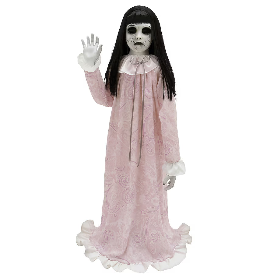 Haunted Living 4-ft Freestanding Window Girl Animatronic Halloween Decoration