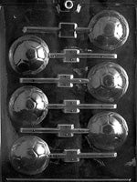 Soccer Ball Lolly Chocolate Mold - LPS019