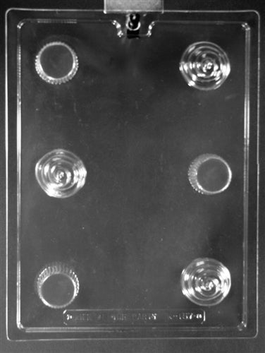 3D Small Cupcake Chocolate Mold - LPK157