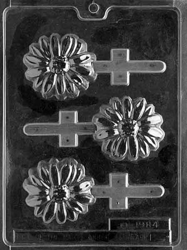 Daisy Ice Cream Lolly Chocolate Mold