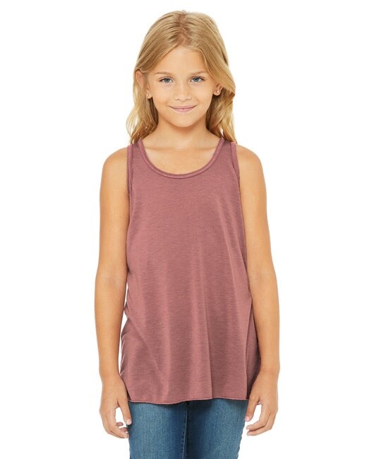 Bella + Canvas® Youth Flowy Racerback Tank - 8800Y