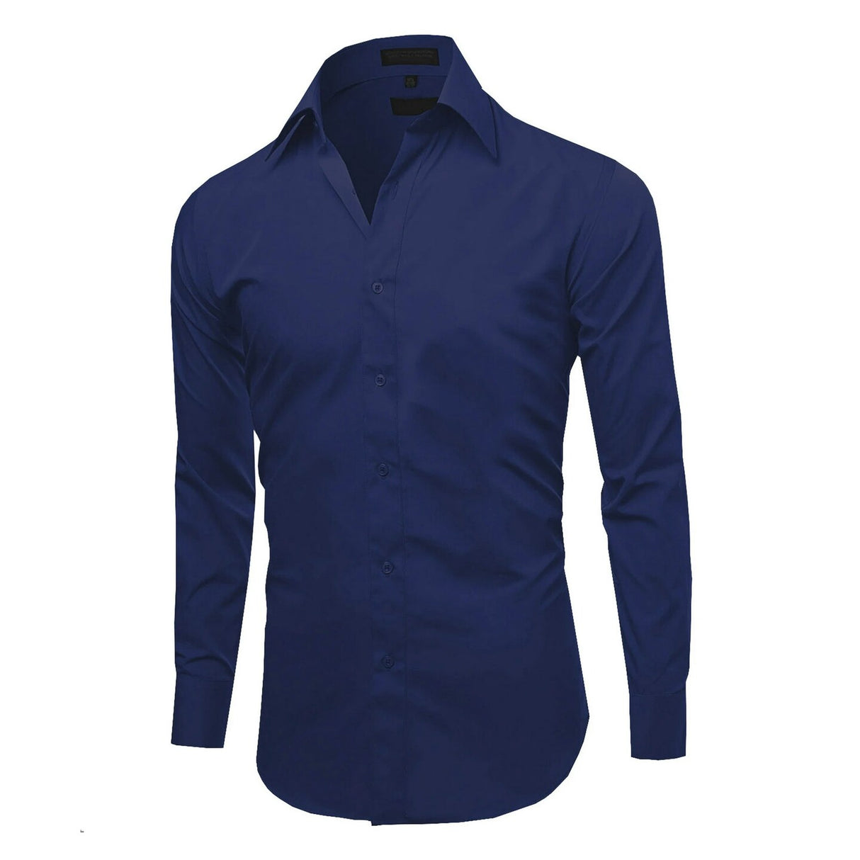 Navy Long Sleeve Polo Shirt