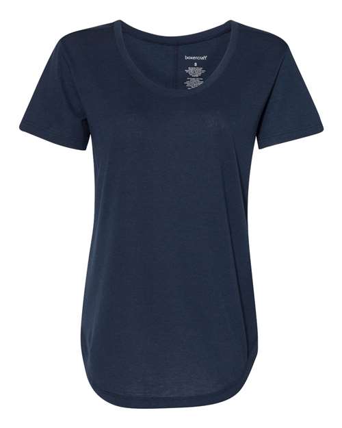 Boxercraft Women’s At Ease Scoop Neck T-Shirt