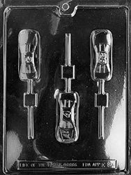 Sports Cars Lolly Chocolate Mold - LPK084