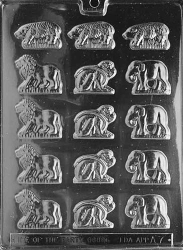 Animal Crackers Chocolate Mold - LPA007