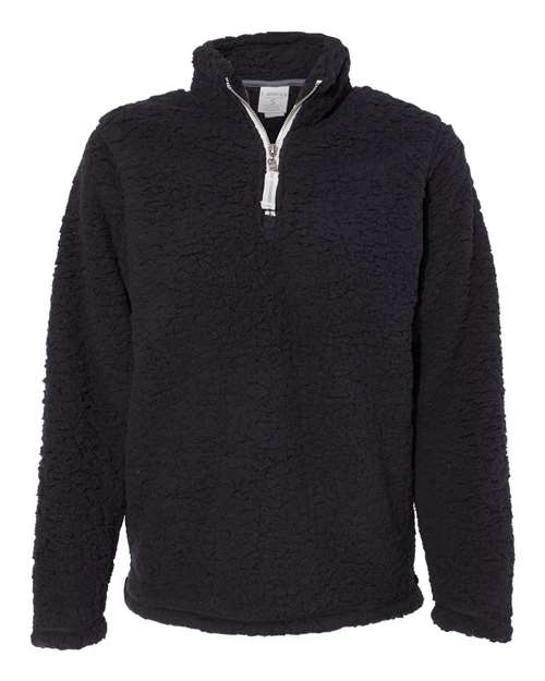 J. America Women's Epic Sherpa Quarter-Zip Pullover