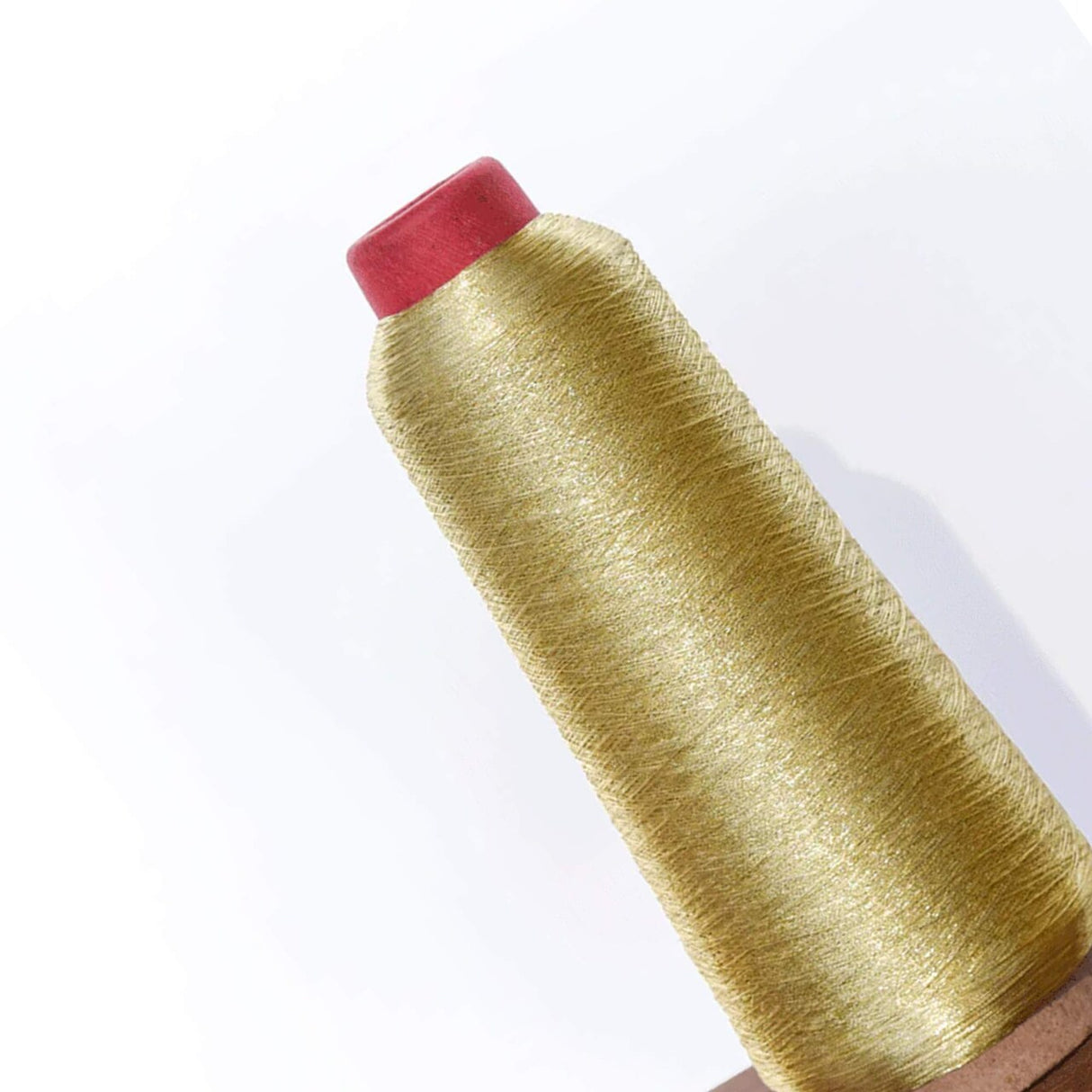 5,000 Yards Gold Sparkly Metallic Machine Embroidery Thread Bright & Durable Shine