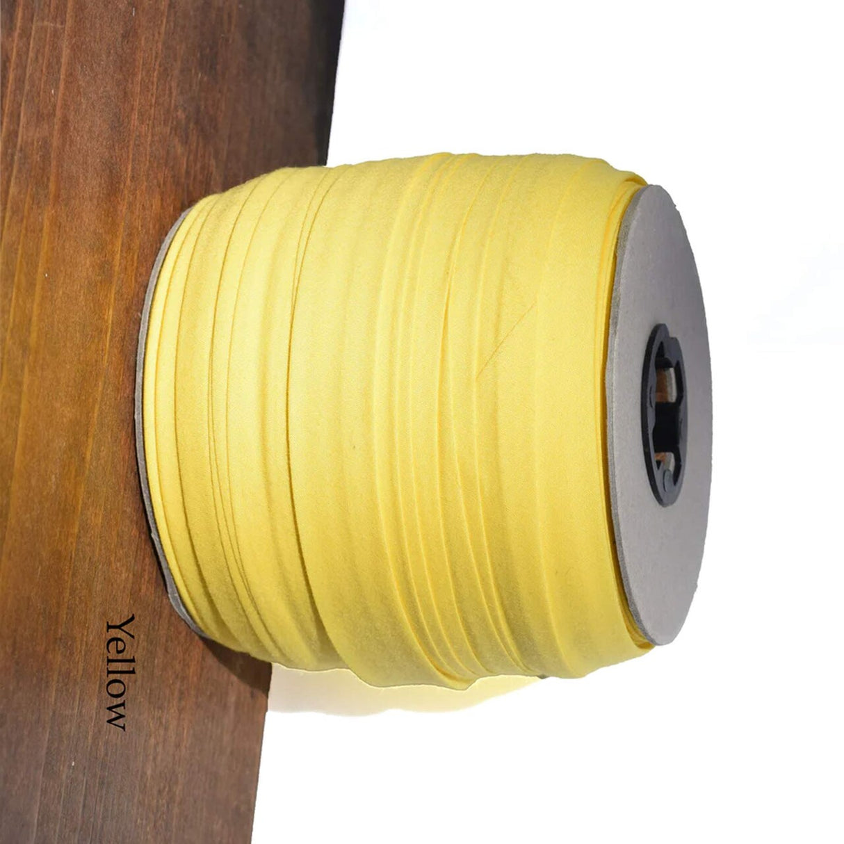 Bright 5 Yards Yellow Polycotton Bias Tape 3/4" Strong Sewing & Craft Binding
