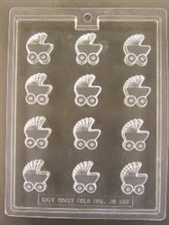 Baby Carriage Bite Size Chocolate Mold