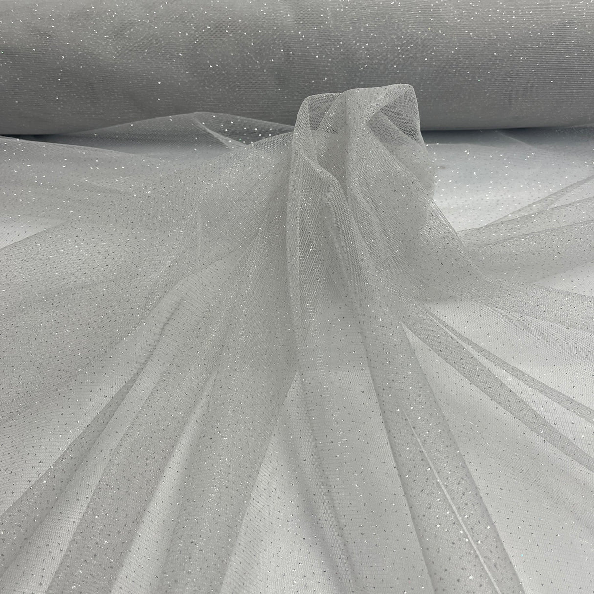 1 Yard Gold Glitter Mesh Fabric Lightweight Sparkle Net Material for Dresses Costumes and Décor 60 Inch Width