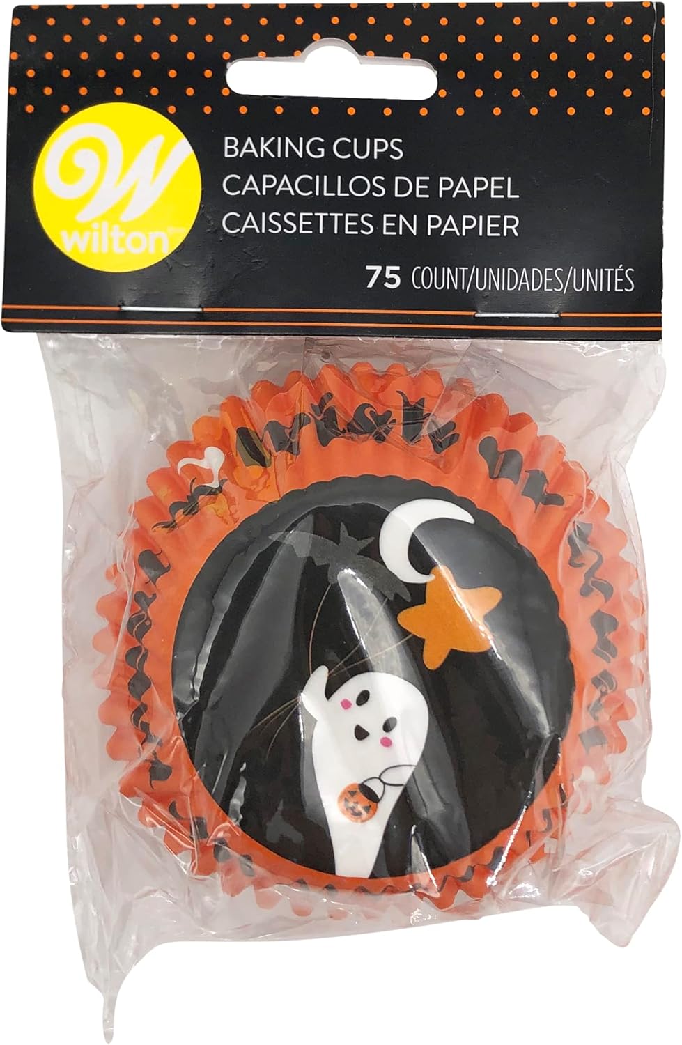 Wilton Trick or Treat Cupcake Baking Cups 75/Pkg
