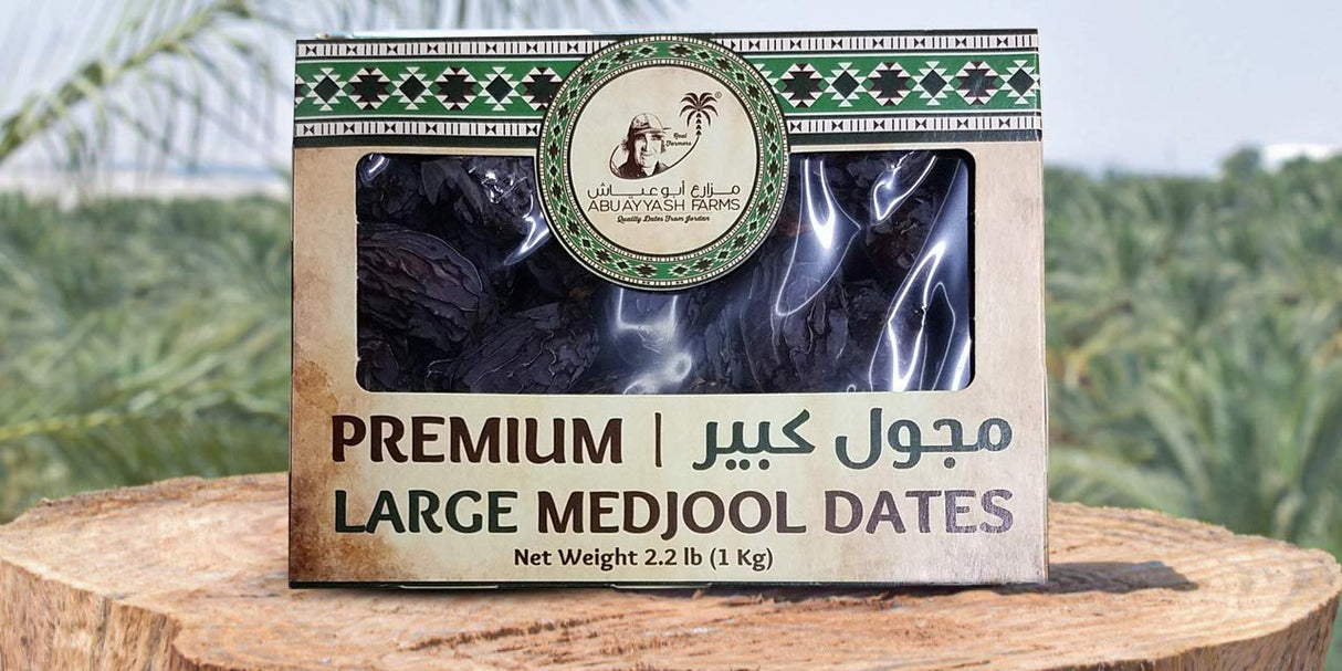 ABUAYYASH FARMS LARGE MEDJOOL DATES (2.2 LB)
