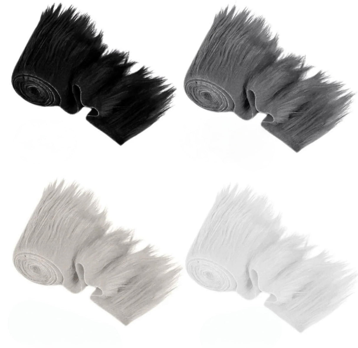 Faux Fur Fabric Trim 60 Inch Plush Fake Fur