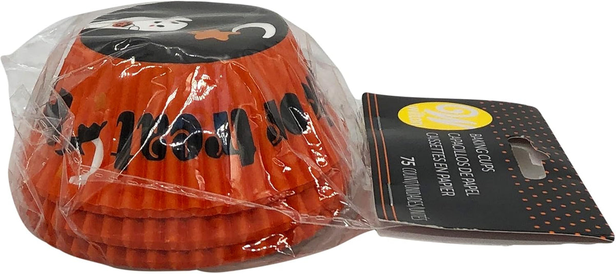 Wilton Trick or Treat Cupcake Baking Cups 75/Pkg