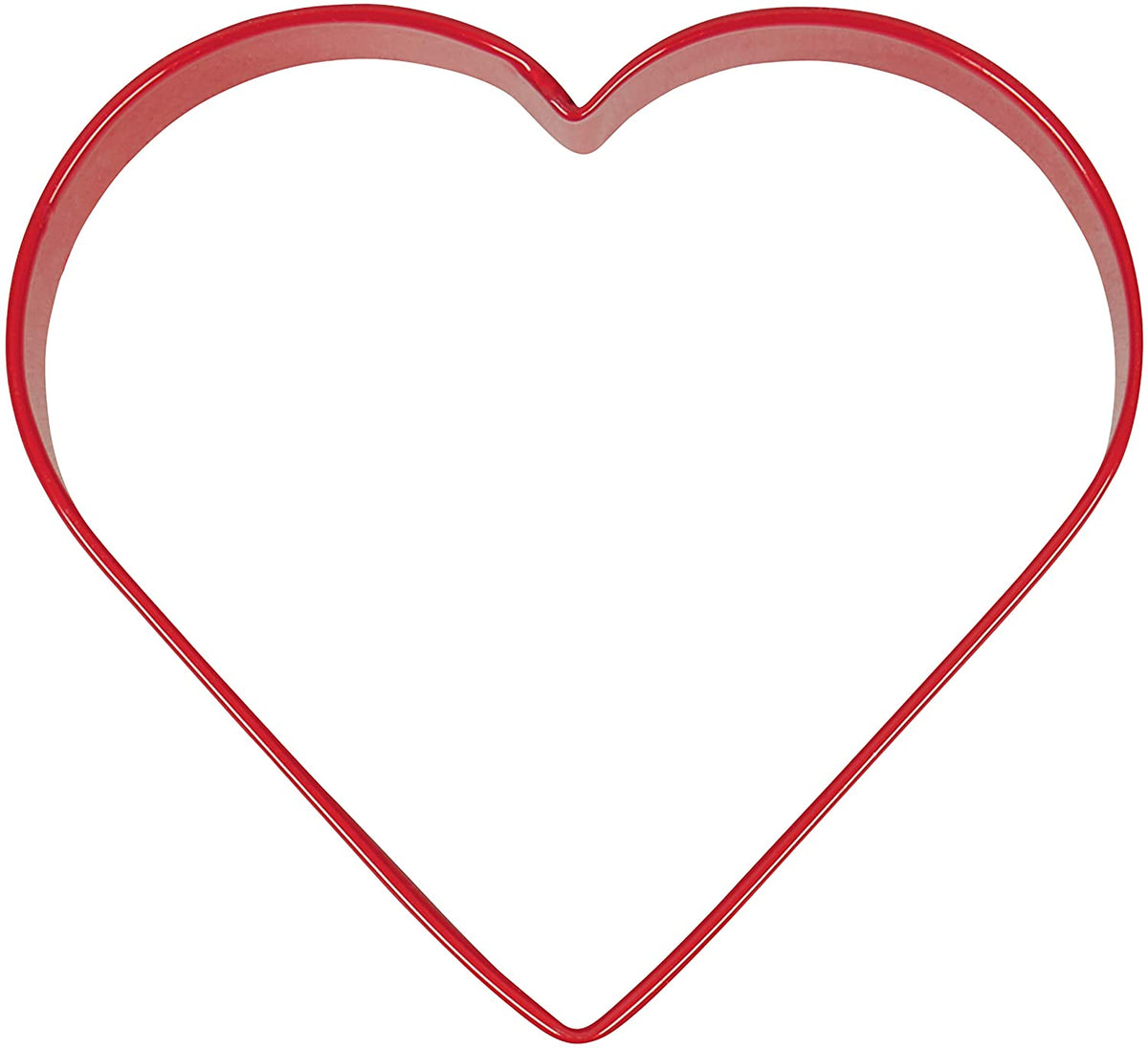 Wilton Red all Metal Heart Cookie Cutter 3"
