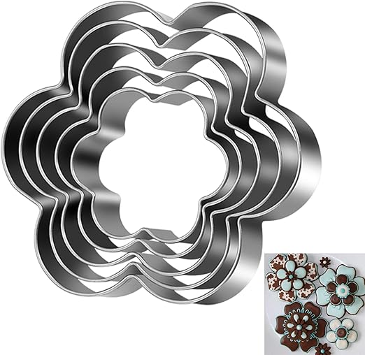 Stars Cookie Cutter, Pack of 5