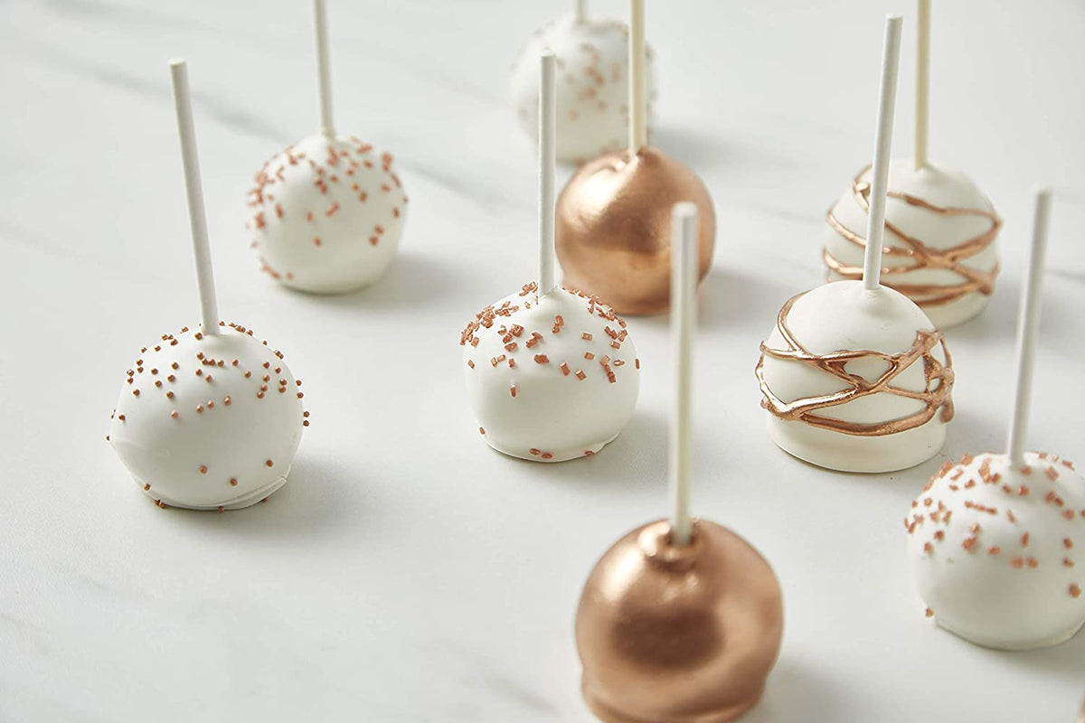 Celebakes Shimmering Rose Gold Nonpareils, 3.8 oz.