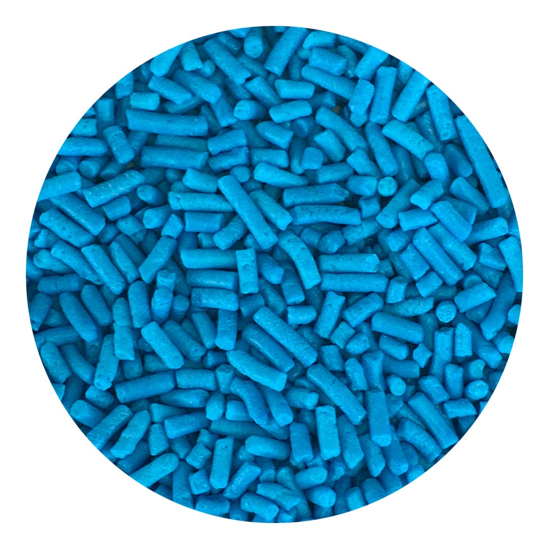Celebakes Berry Blue Jimmies, 3 oz.