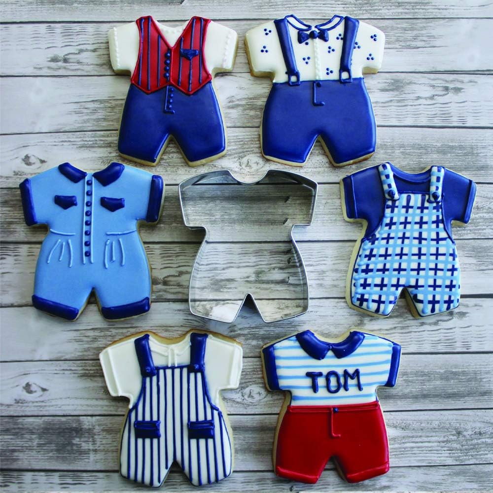 Ann Clark Baby Romper Cookie Cutter, 3.5"