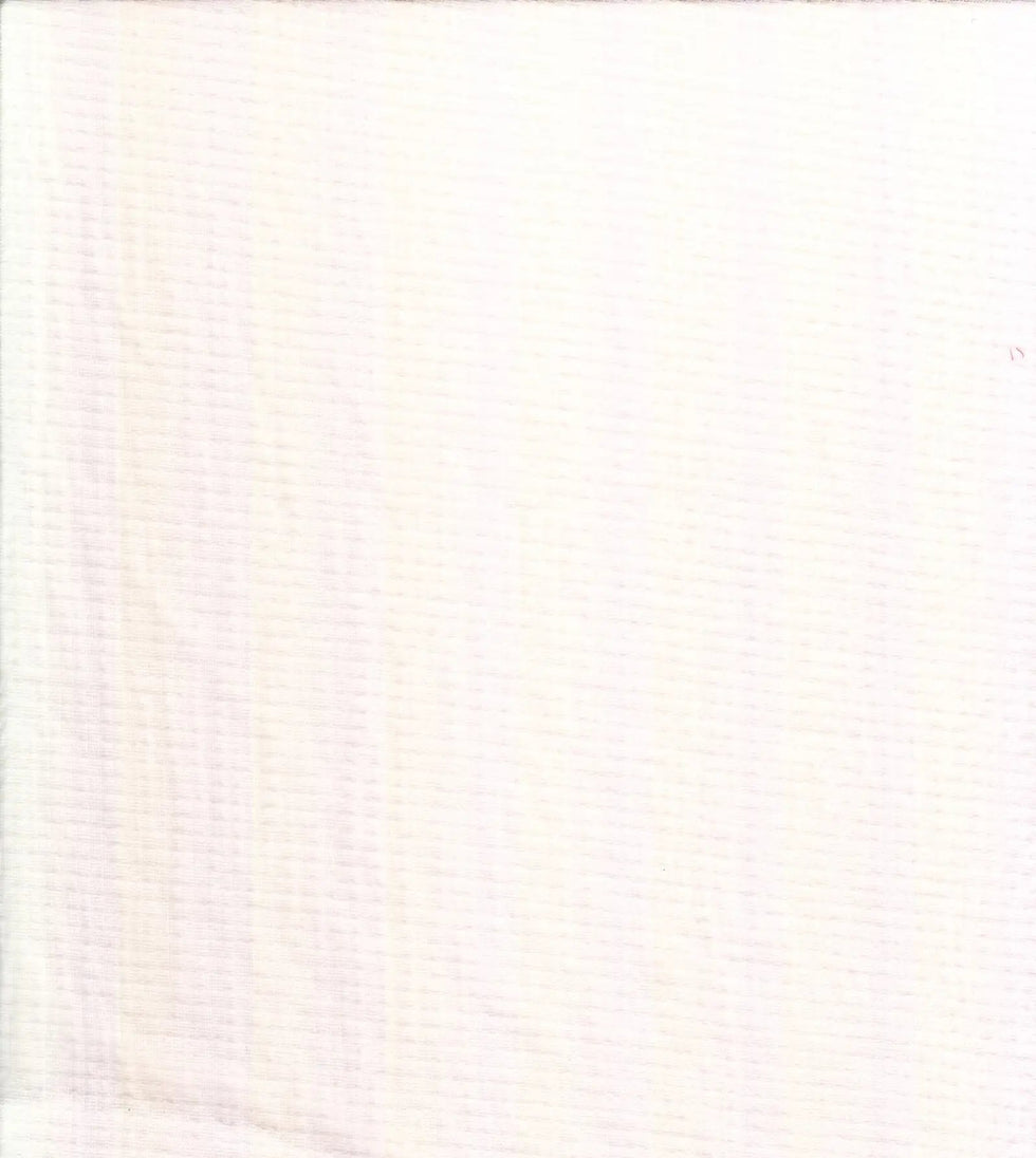 White Spun Poly Span Knit Gauze Fabric, Soft Lightweight Stretch 52/54" Wide for Apparel