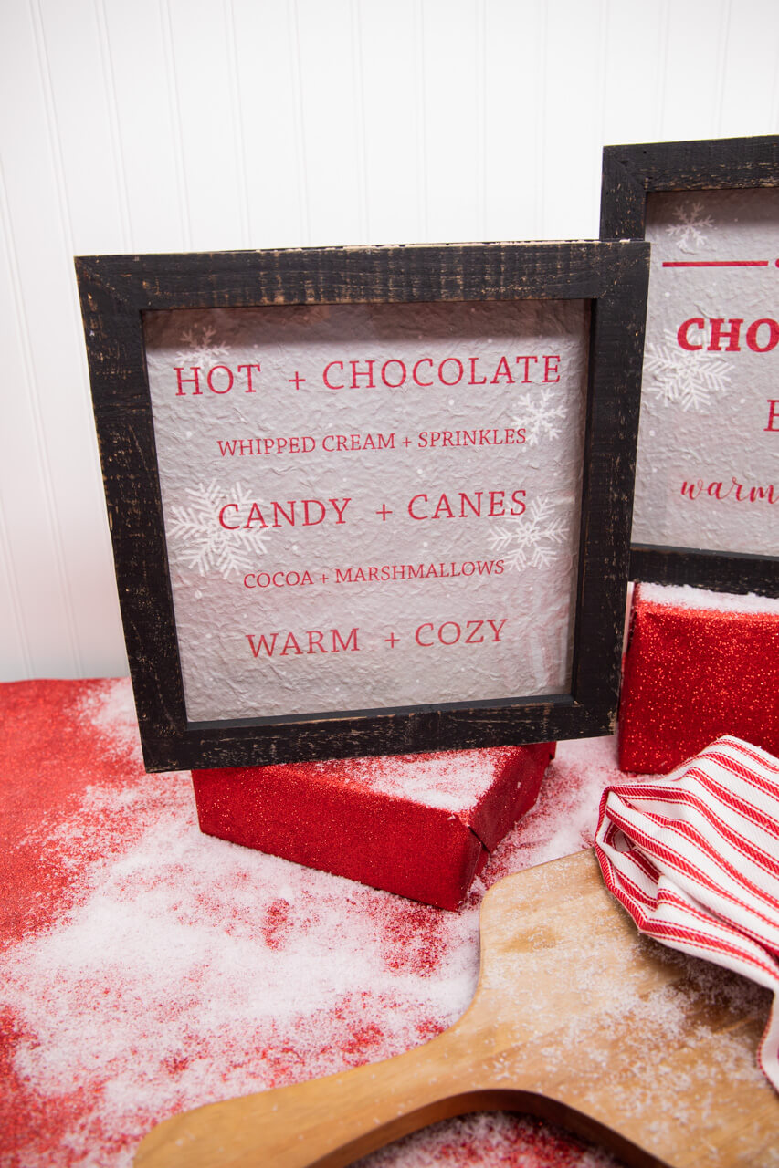 12” Hot Chocolate Wall Decor