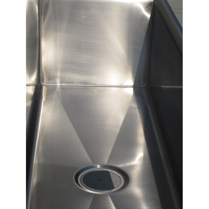 Custom Made Commercial Hand Sink Stainless Steel 6 Feet Wide