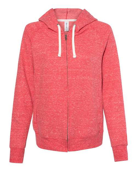 Women's Snow Heather French Terry Full-Zip Hooded Sweatshirt
