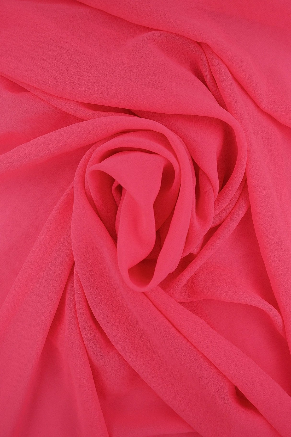 Silky Georgette Solid Woven Fabric