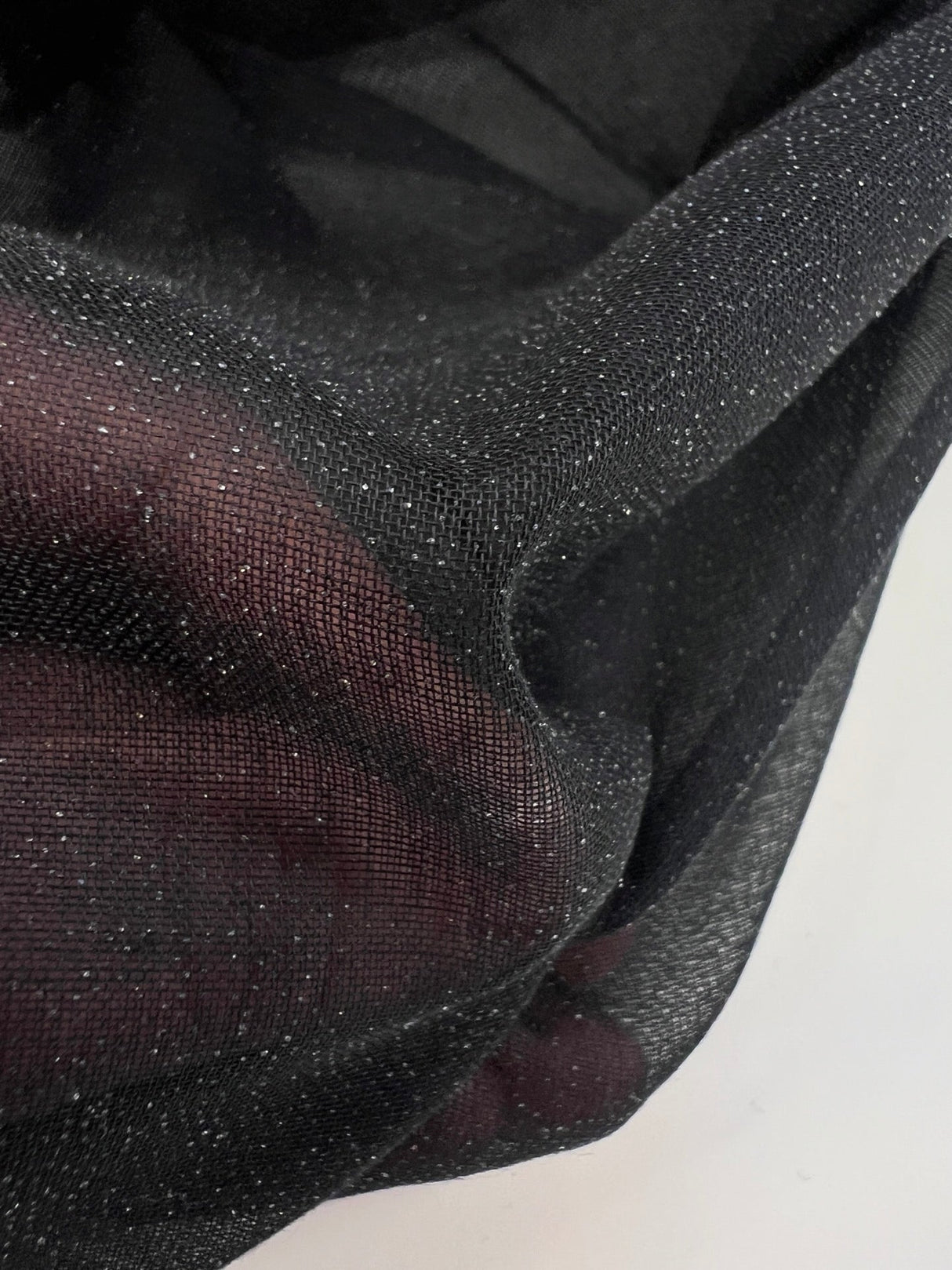 Black Cotton Interlining Fabric