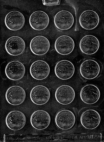 Small Coins Chocolate Mold - LPM122