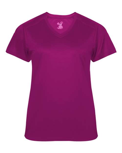 Badger Women's Ultimate SoftLock V-Neck T-Shirt