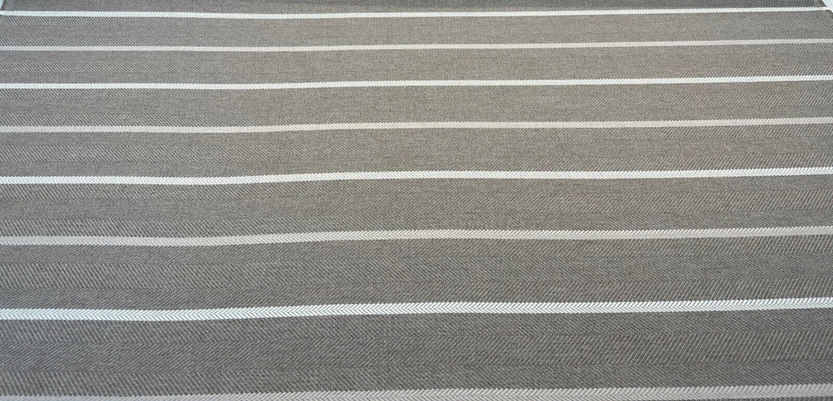 Sunbrella Sterling Alpaca Acrylic Fabric - Sterling Alpaca Stripe, 54" Width (By The Yard)