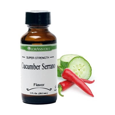 Cucumber Serrano Flavor - 1 Ounce