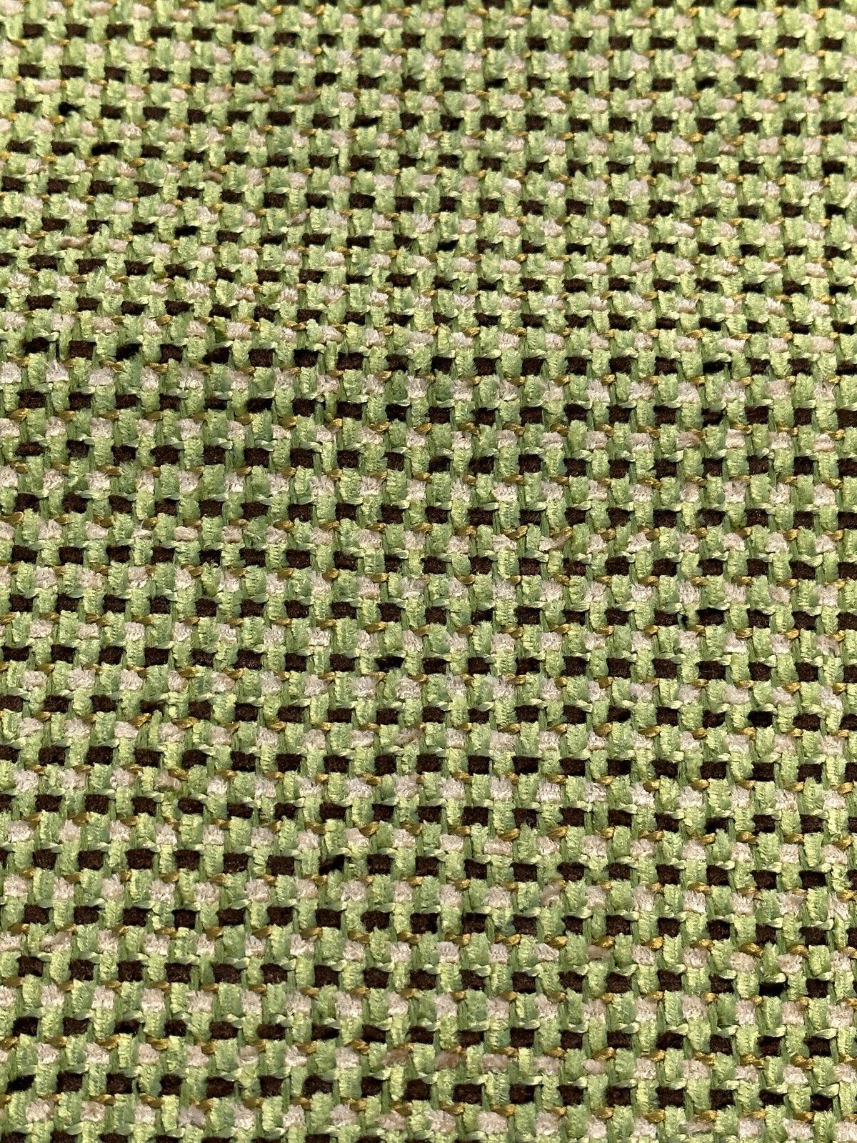 P Kaufmann Pennington Polyester Fabric - Green Cust Pear Basket Plaid/Check, 54" Width (By The Yard)