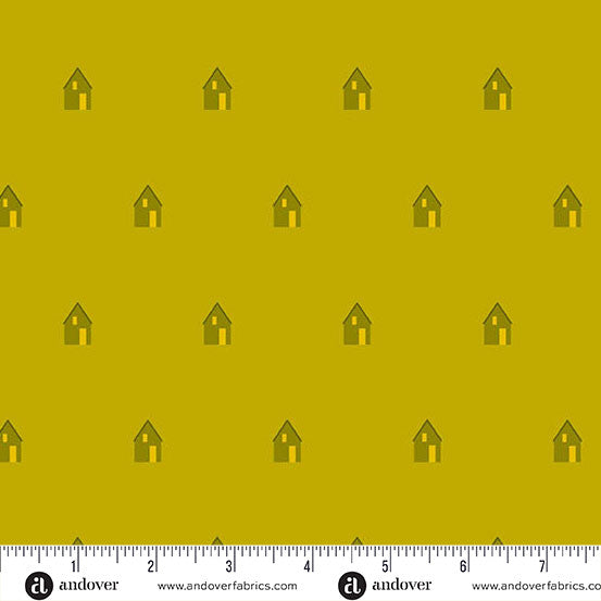 Cotton Print Fabric Sun Print 2026 Cabin Moss 44/45"