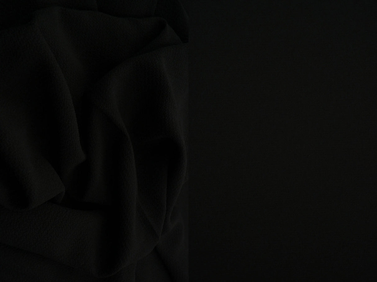 Solid Ghost Bubble Crepe Fabric, Lightweight Textured Stretch 57/58" Wide for Apparel