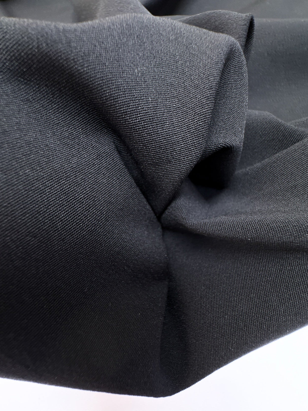 Black Polyamide Elastane Woven