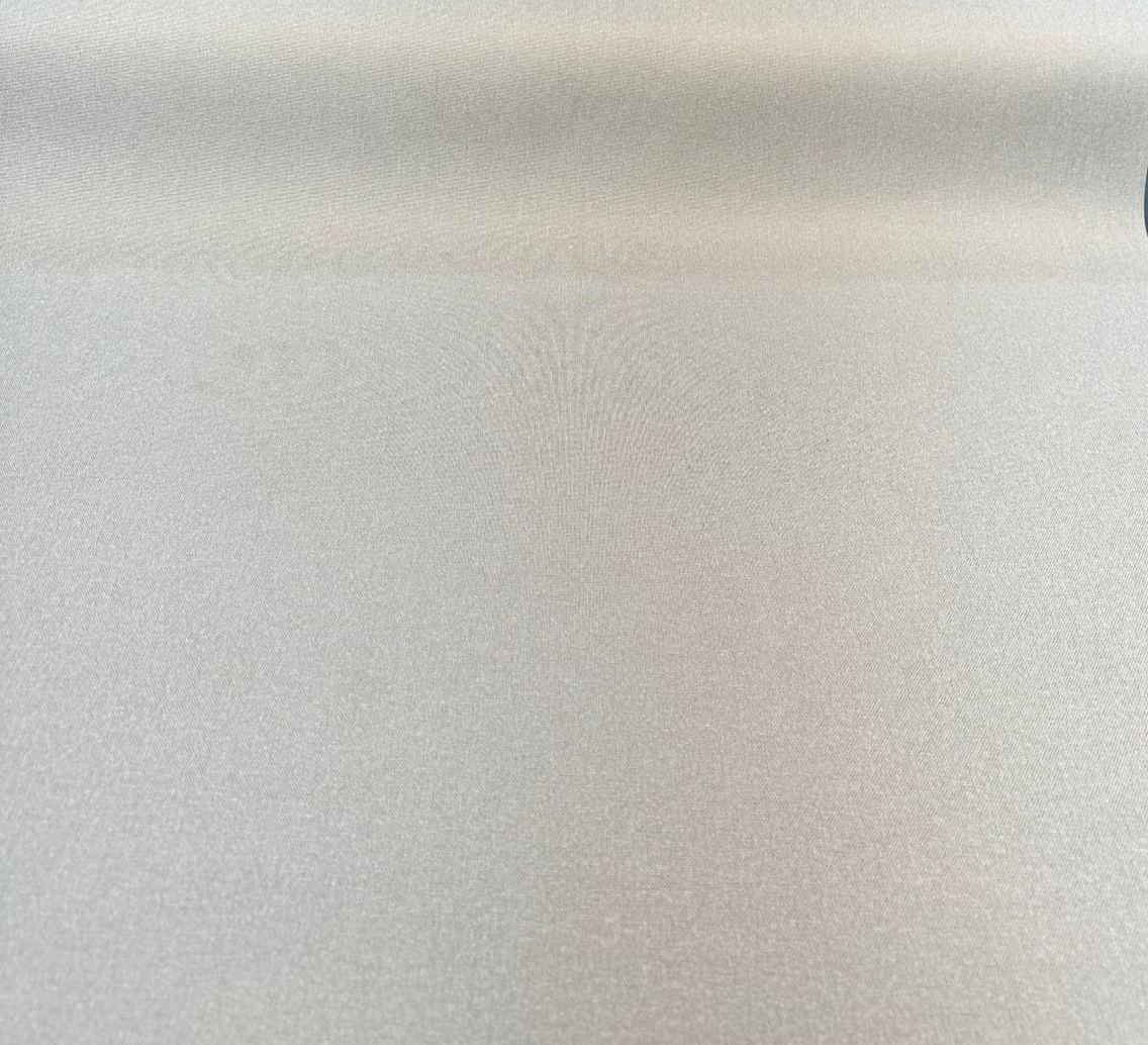 Moonbeam Polyester Drapery Fabric - Gray Taupe Beige Blend, Double Sided Blackout, 55" Width (1 Yard)