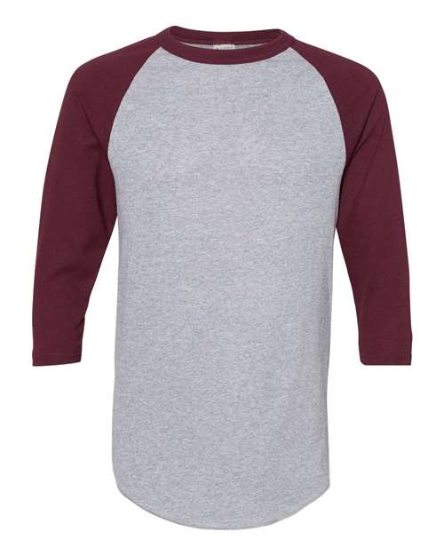 Augusta Sportswear Unisex Three-Quarter Raglan Sleeve Baseball Jersey T-Shirt