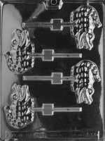 Alligator Lolly Chocolate Mold - LPA014