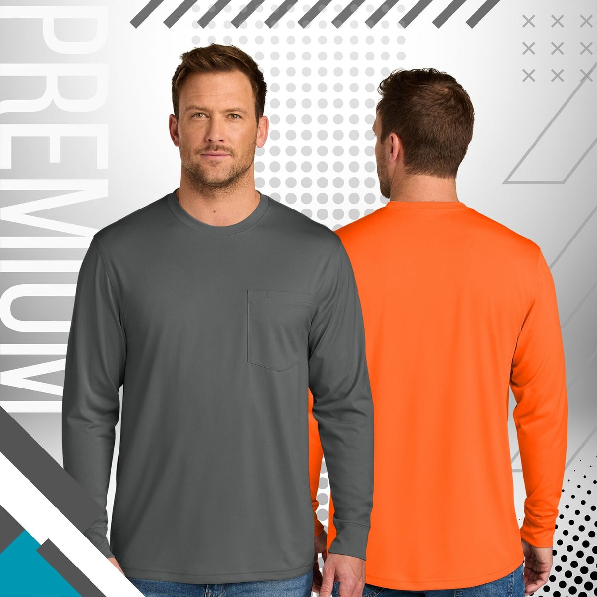 CornerStone® Workwear Pro Long Sleeve Pocket Tee