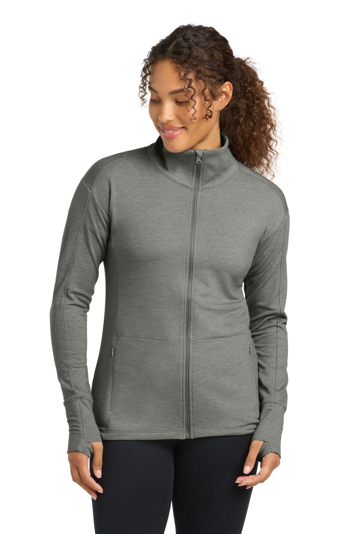 Sport-Tek® Sport-Wick Flex Fleece Full-Zip Womens Jacket