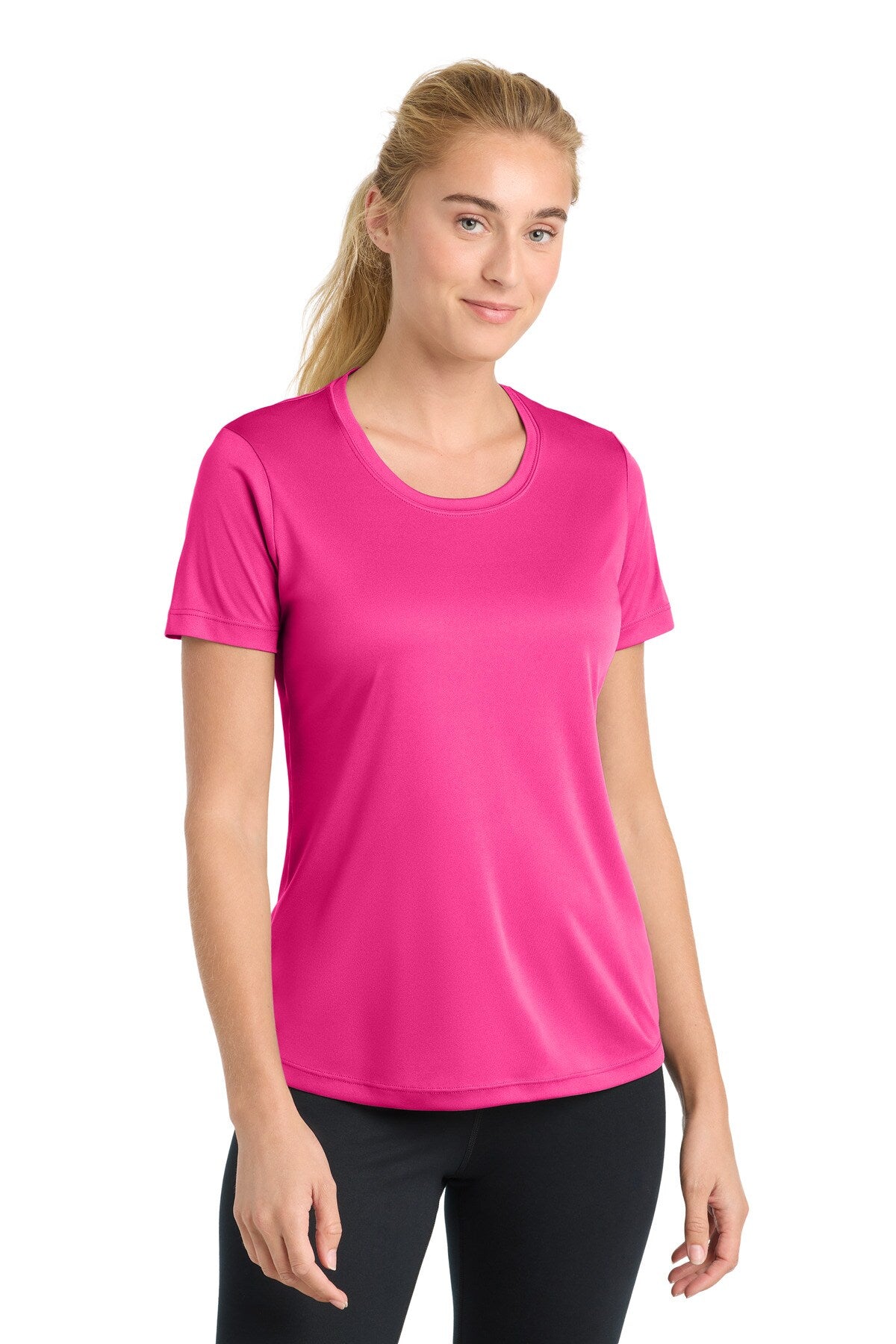 Sport-Tek® Womens PosiCharge Competitor Tee Lightweight Moisture Wicking Athletic Shirt