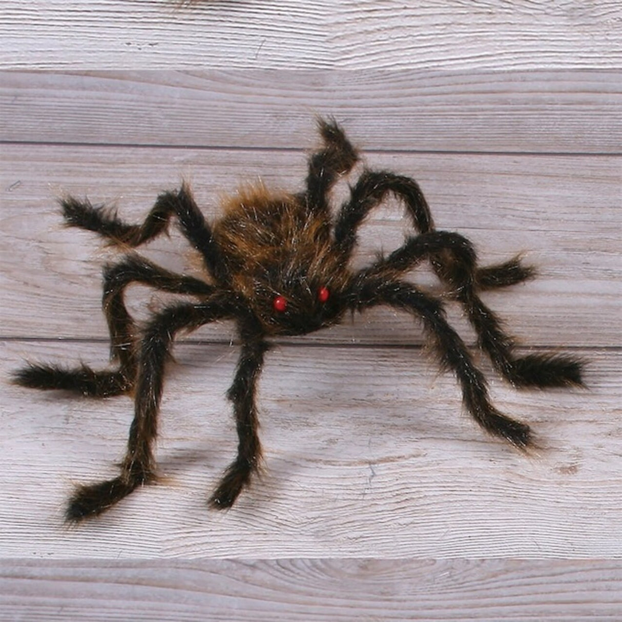 Haunted Living 30-in Posable Hairy Spider Decoration Halloween Prop
